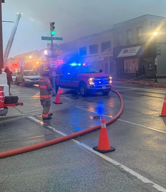 UPDATE Major Fire In Downtown Hanover Country 93